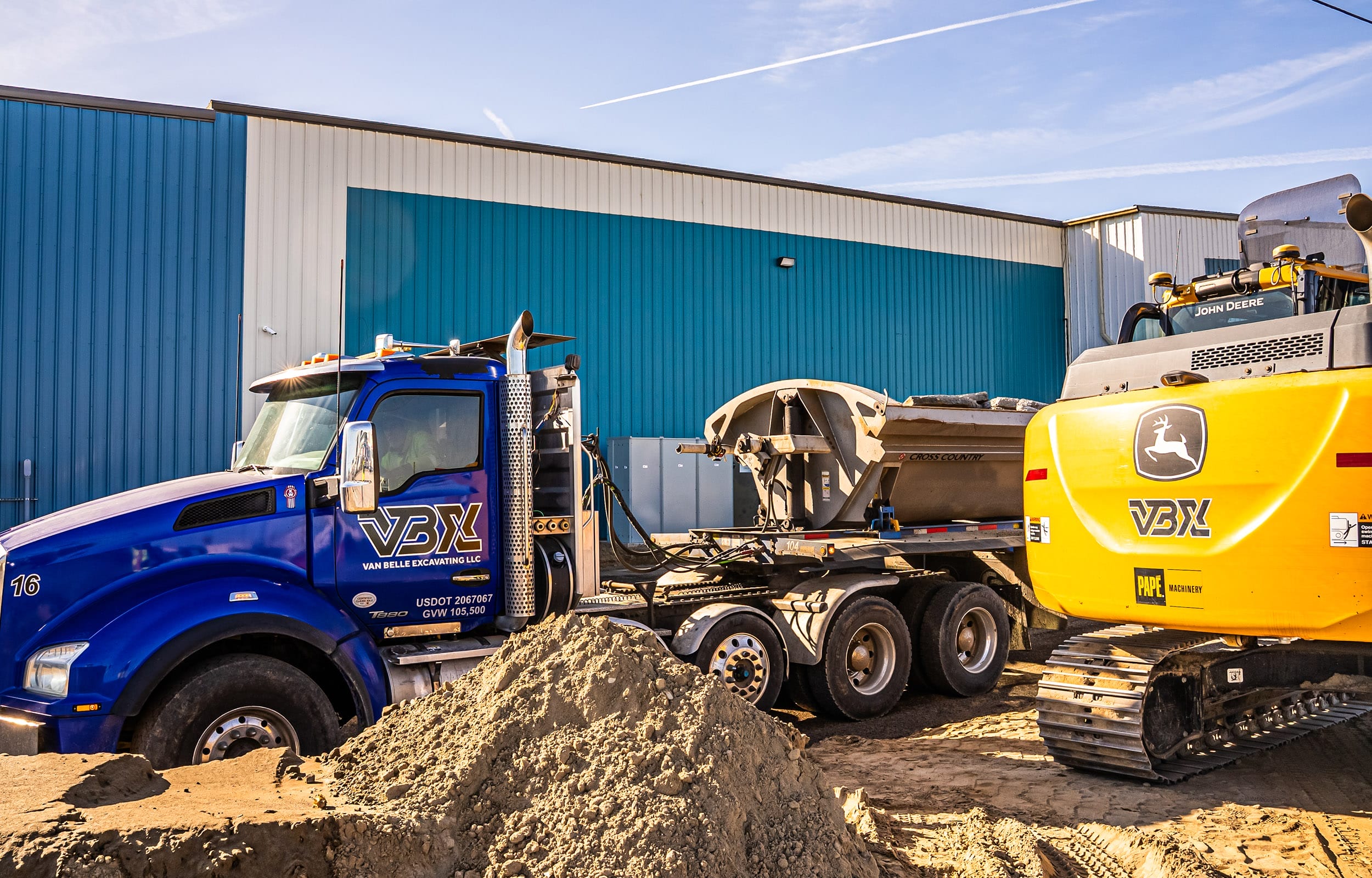 VBX excavating equipment